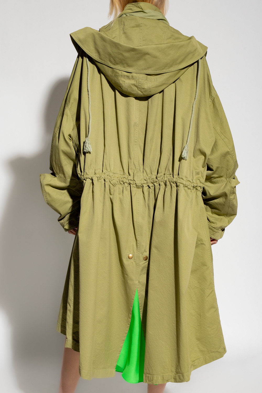 Green Oversize parka Stella McCartney - Vitkac France